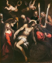 Pieta, Modell für das Altarbild in der Kathedrale von Reggio Emilia, 1612